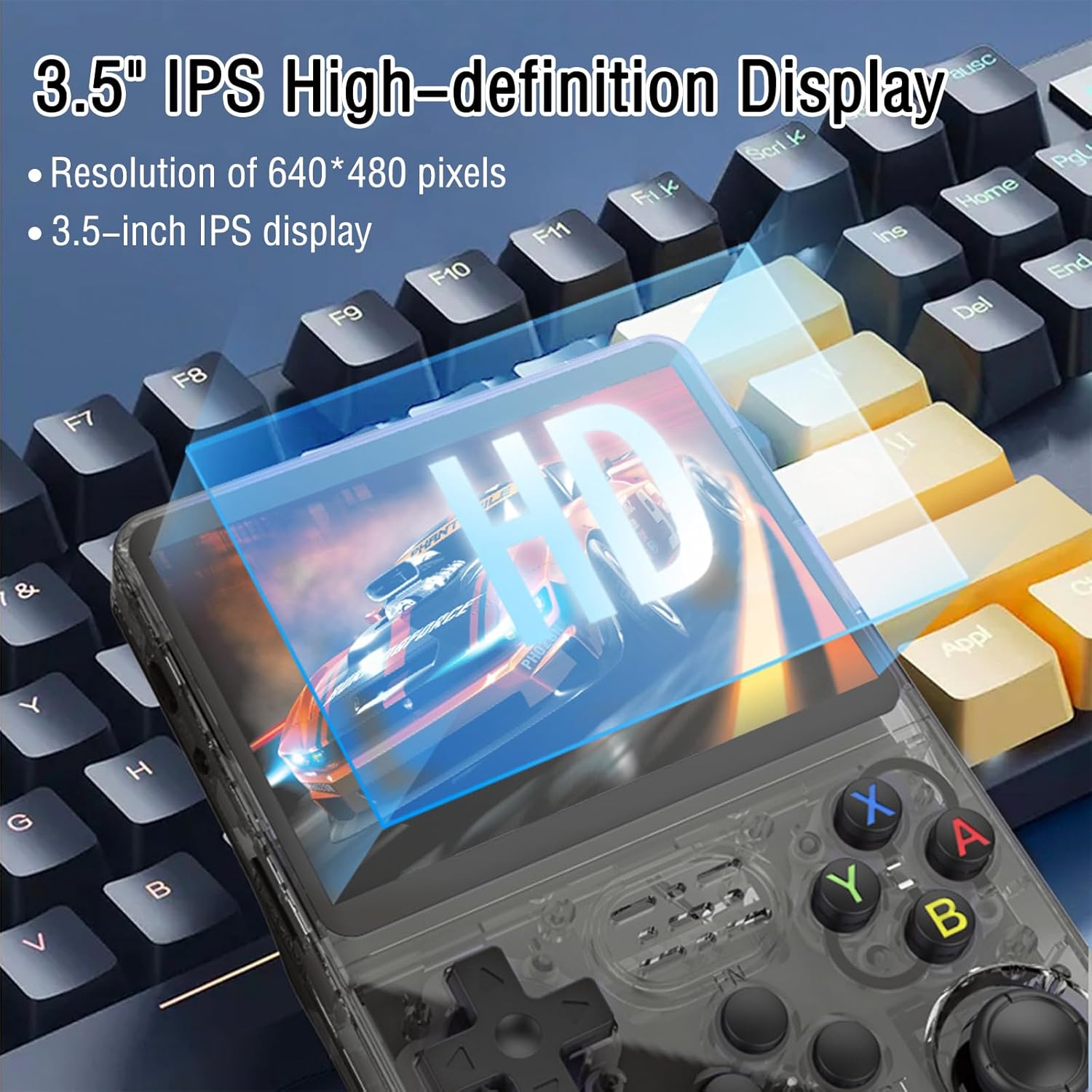 Asli Global Xretro Engine 3.5 Xretro Handheld Game Console With Linux System 128GB | Black Asli Global Xretro Engine 3.5 Xretro Handheld Game Console With Linux System 128GB | Black